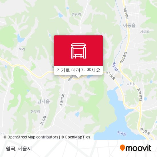 월곡 지도