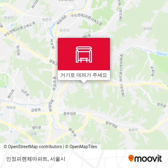 인정피렌체아파트 지도