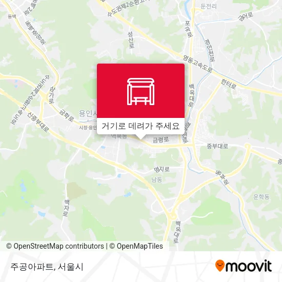 주공아파트 지도