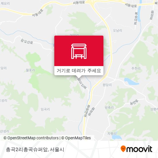 총곡2리총곡슈퍼앞 지도