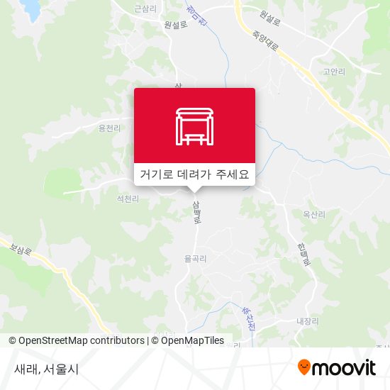 새래 지도