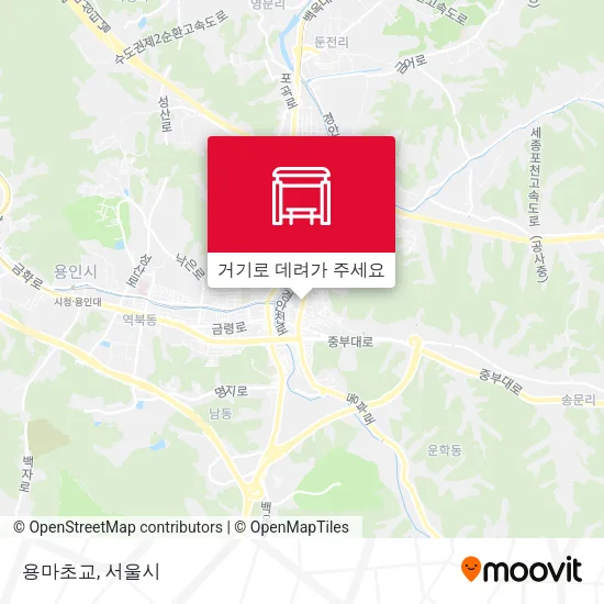 용마초교 지도