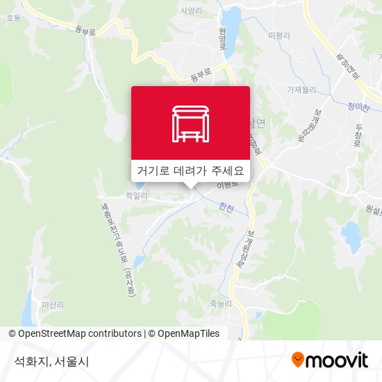 석화지 지도