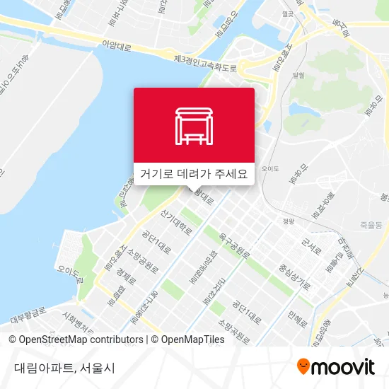 대림아파트 지도