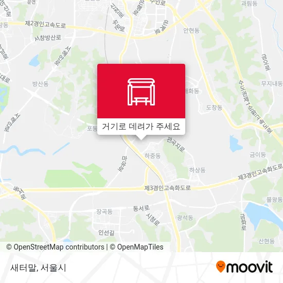새터말 지도