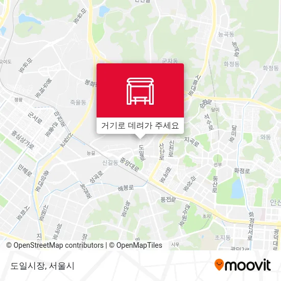 도일시장 지도