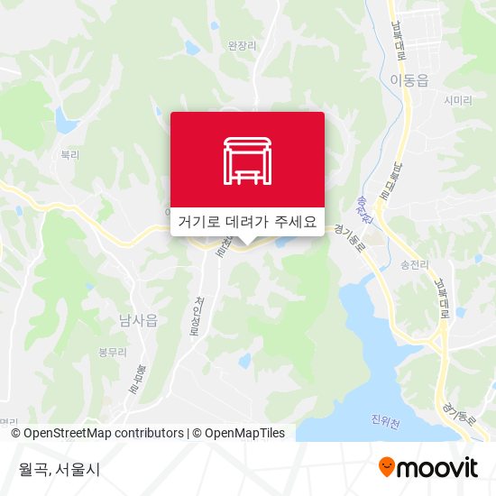 월곡 지도
