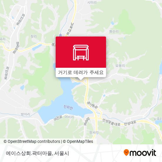 에이스상회.곽터마을 지도