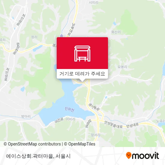 에이스상회.곽터마을 지도
