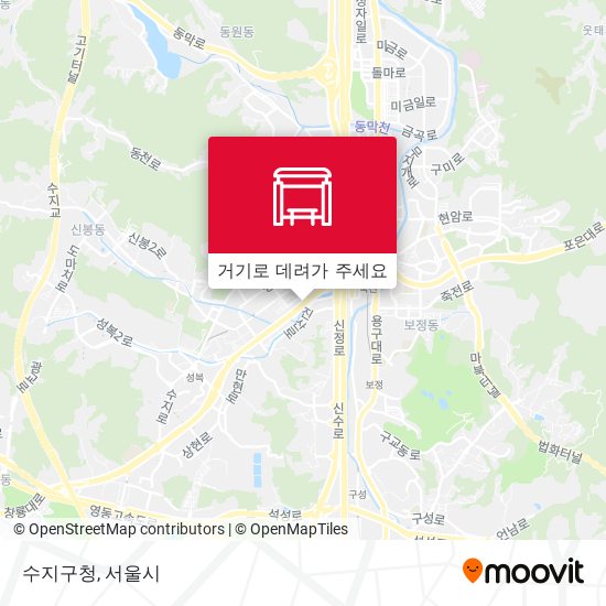 수지구청 지도