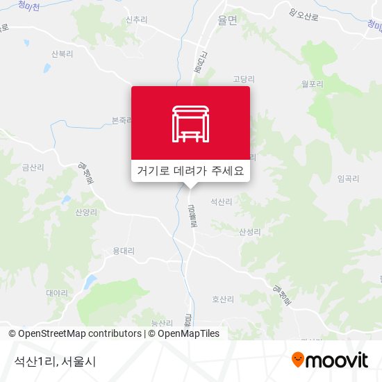 석산1리 지도