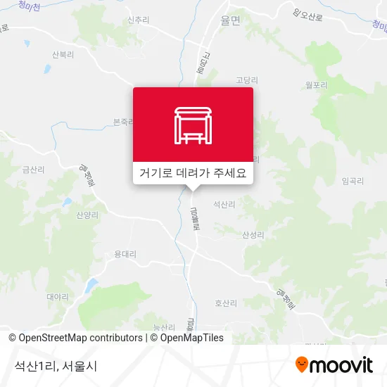 석산1리 지도