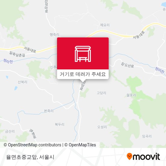 율면초중교앞 지도