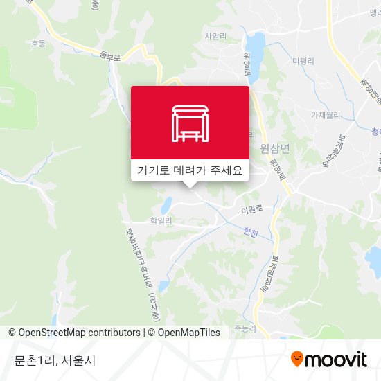 문촌1리 지도