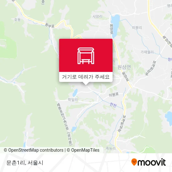 문촌1리 지도