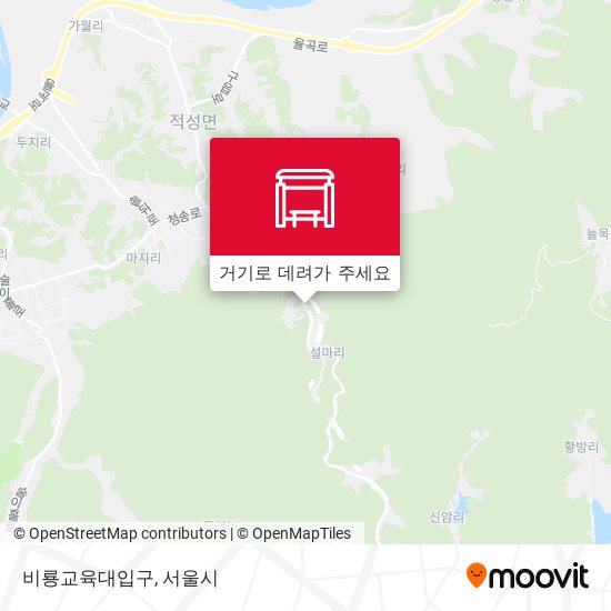 비룡교육대입구 지도