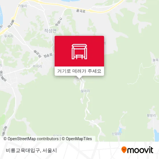 비룡교육대입구 지도