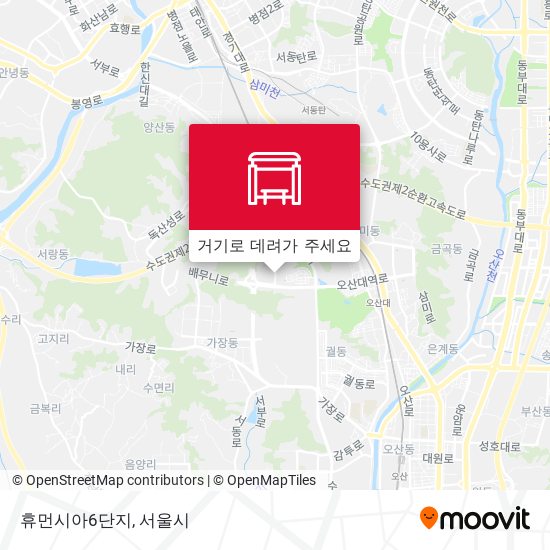 휴먼시아6단지 지도