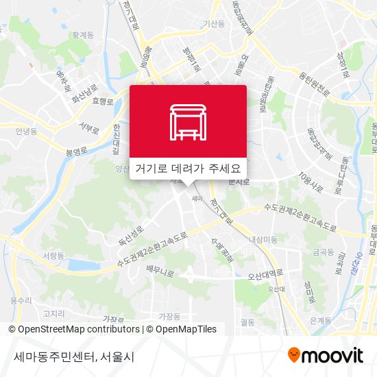 세마동주민센터 지도