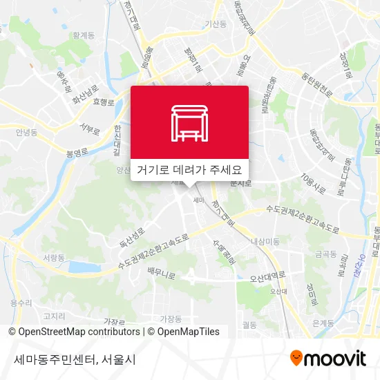 세마동주민센터 지도