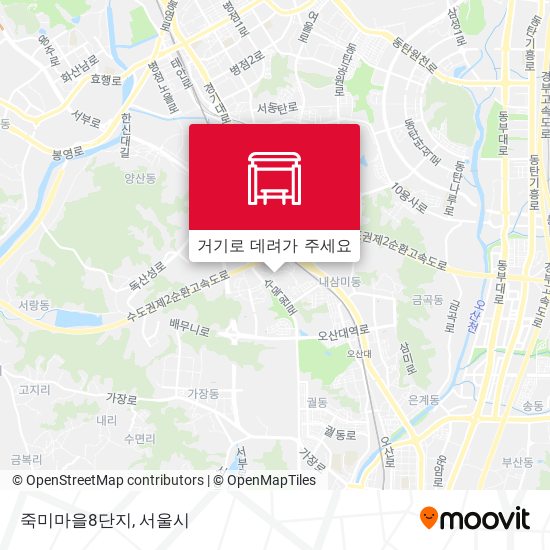 죽미마을8단지 지도