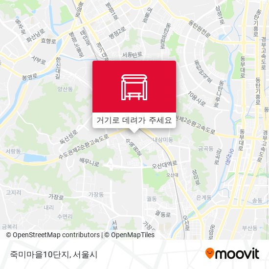 죽미마을10단지 지도