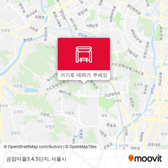 금암마을3.4.5단지 지도