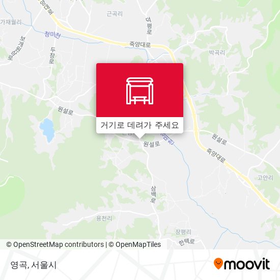 영곡 지도