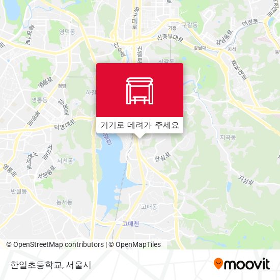 한일초등학교 지도