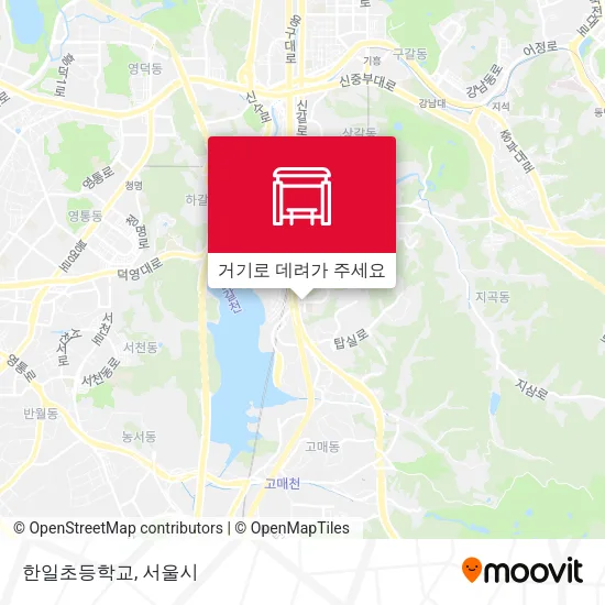 한일초등학교 지도