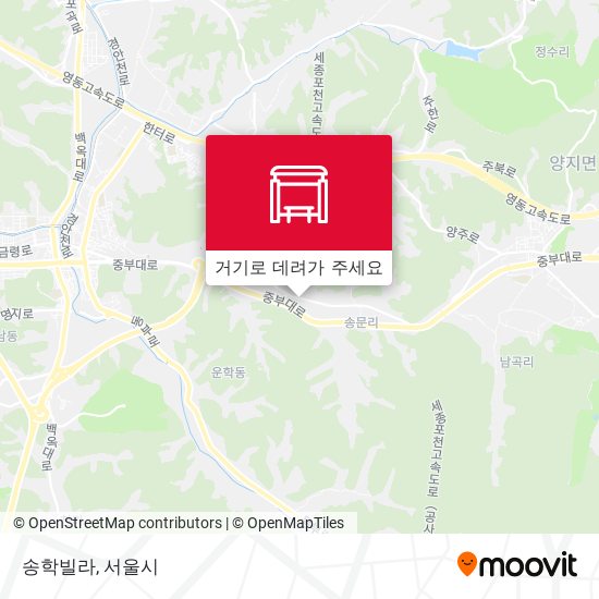 송학빌라 지도