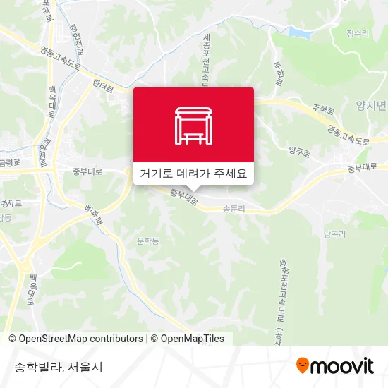 송학빌라 지도