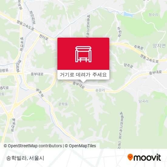 송학빌라 지도