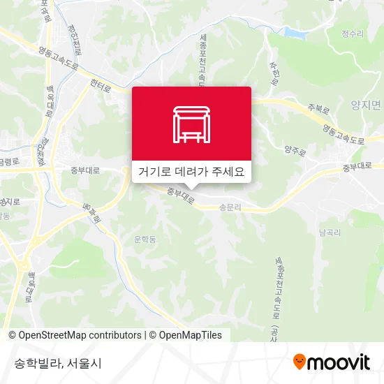 송학빌라 지도