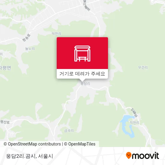 웅담2리.곰시 지도