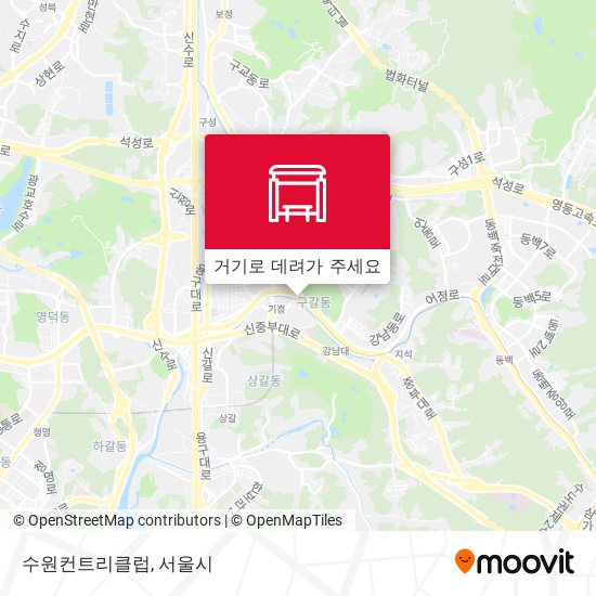 수원컨트리클럽 지도