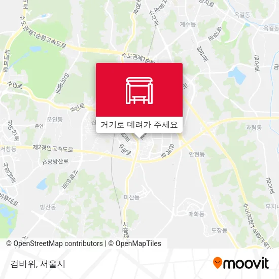 검바위 지도