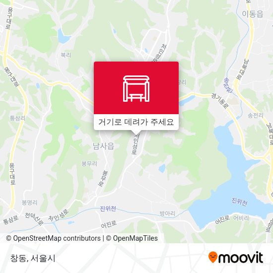 창동 지도