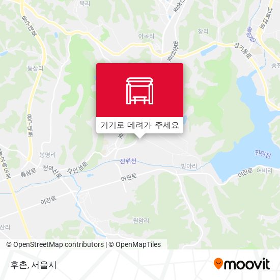 후촌 지도