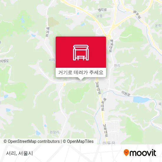 서리 지도