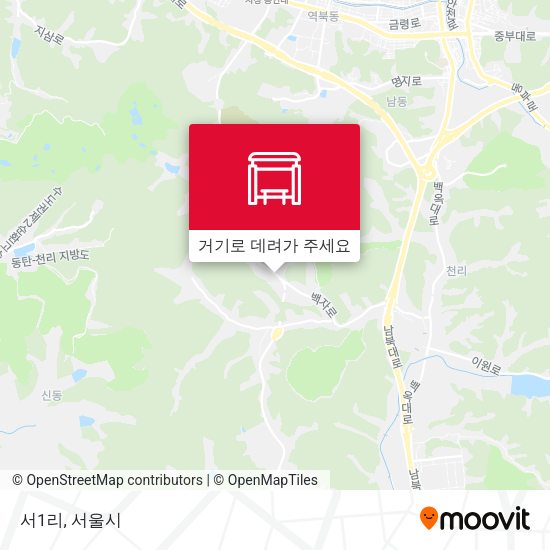 서1리 지도