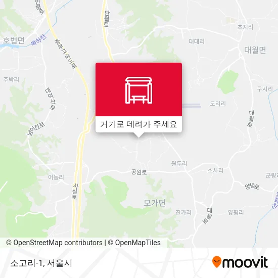 소고리-1 지도