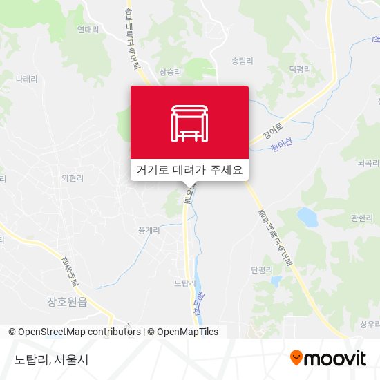 노탑리 지도