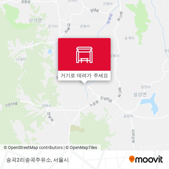 송곡2리송곡주유소 지도