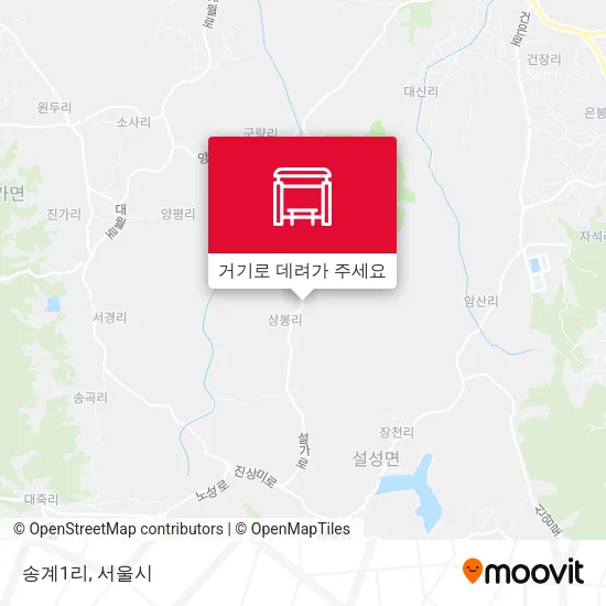 송계1리 지도