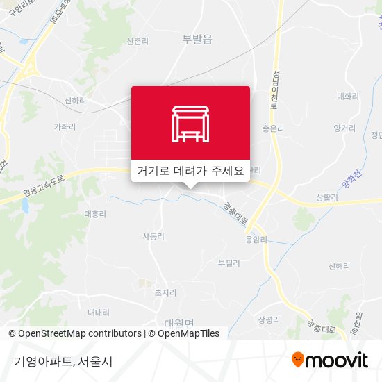 기영아파트 지도
