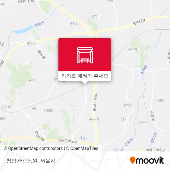 청암관광농원 지도
