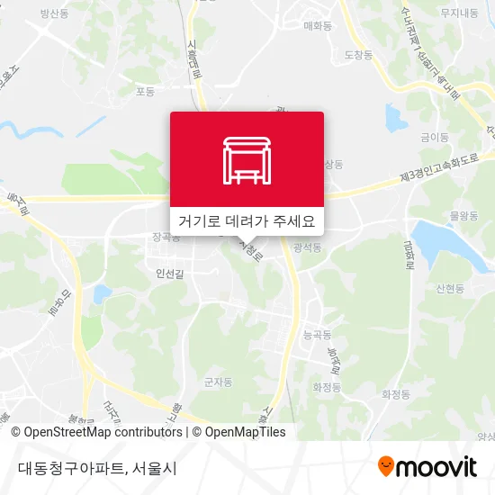 대동청구아파트 지도