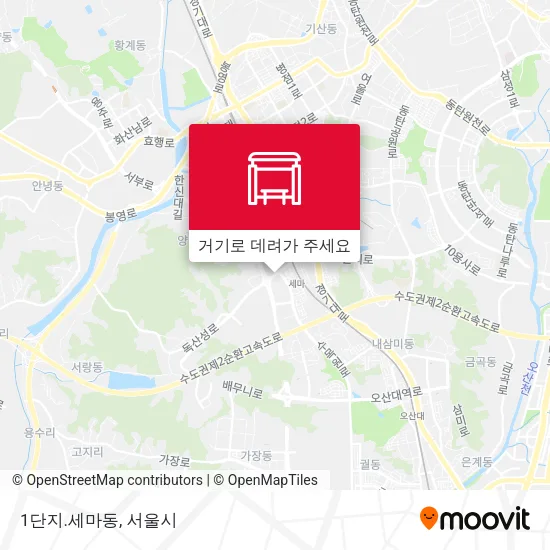 1단지.세마동 지도
