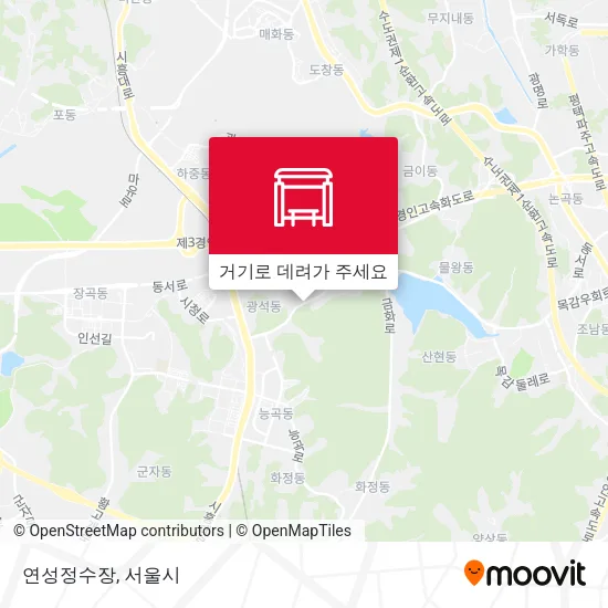 연성정수장 지도